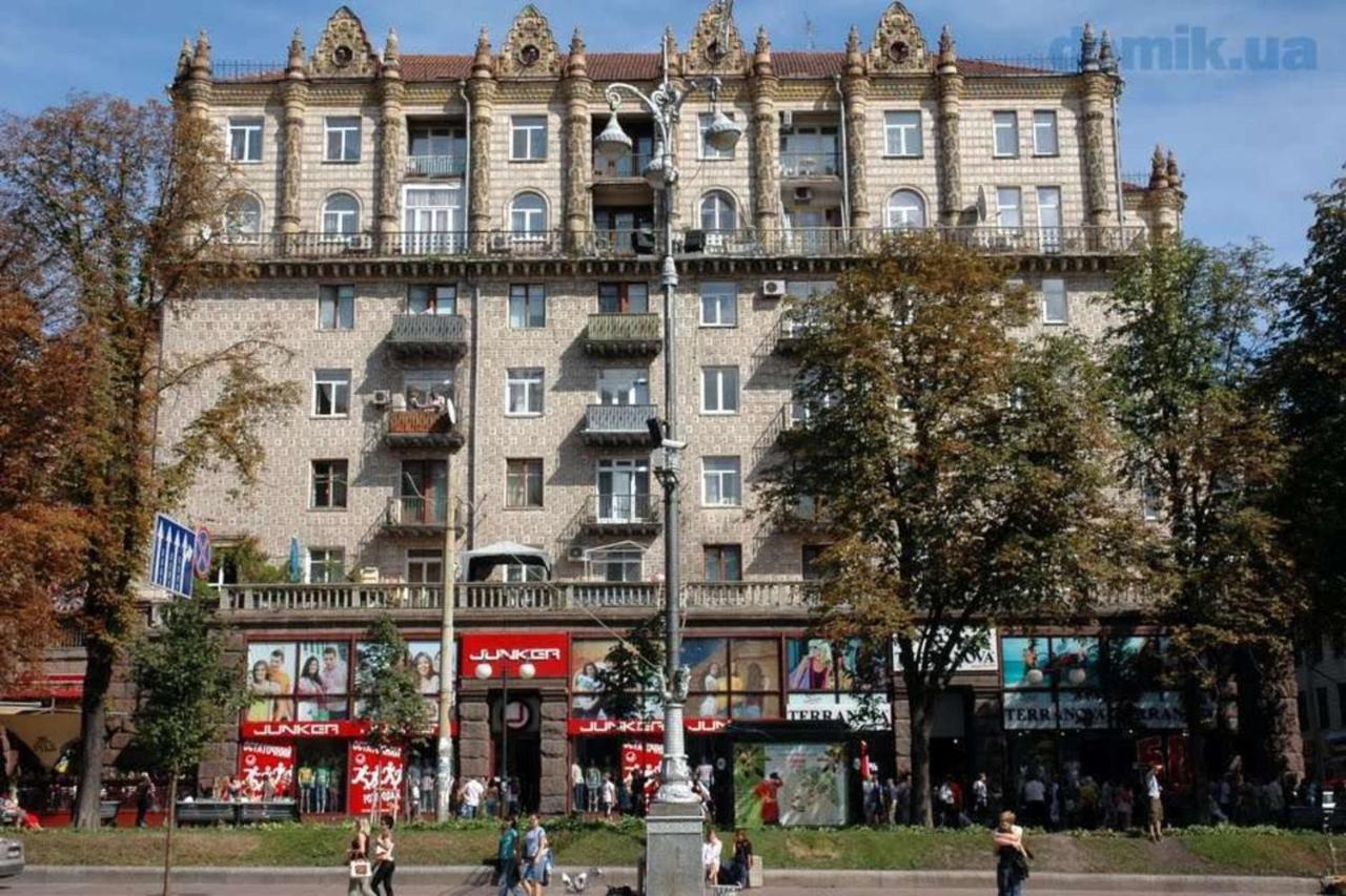 Apartment on Kreshchatik st, 17 Kiew Exterior foto